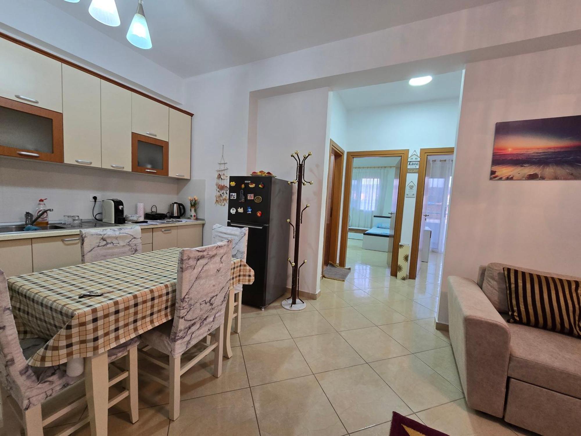 Modern , Quiet , Family Friendly & Fully Furnished Apartment Вльора Екстер'єр фото